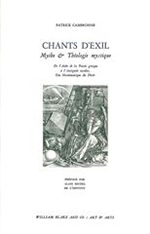 CAMBRONNE Patrick Chants d´exil. Mythe et théologie mystique. Tome 1 Librairie Eklectic